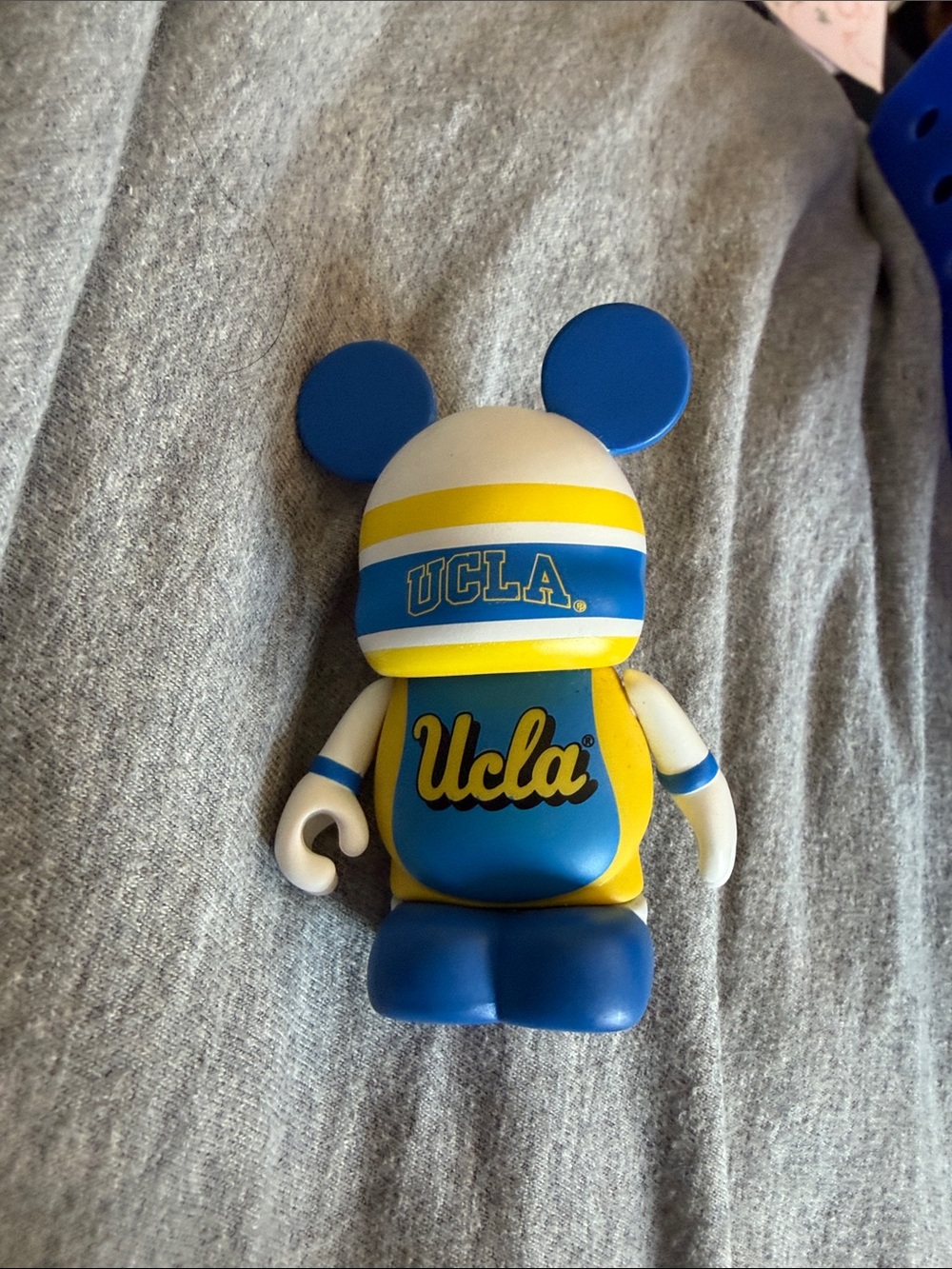 UCLA Blue & Gold Mickey Style Figure